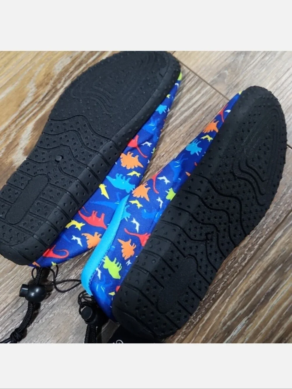 NWT Tommy Bahama Kids Youth Water Shoes Dinosaurs Blue Red Orange Yellow Green